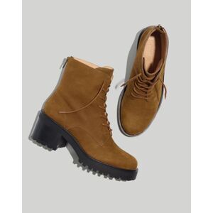 Madewell The Bradley Lace-Up Lugsole Ankle Boot - Size 9